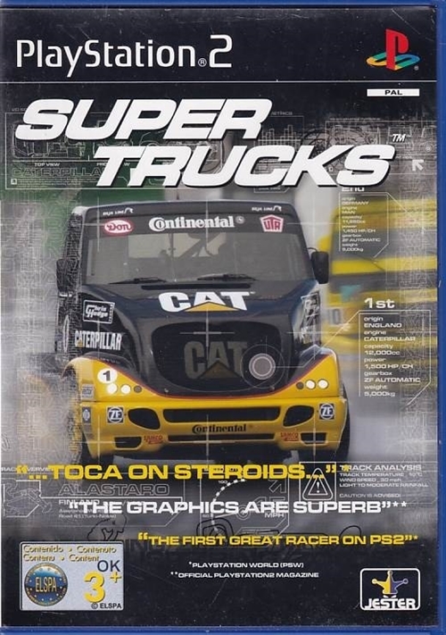 Super Trucks - PS2 (B Grade) (Genbrug)